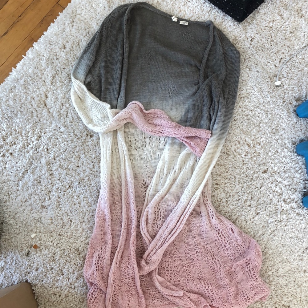 Beautiful ombré long cardigan